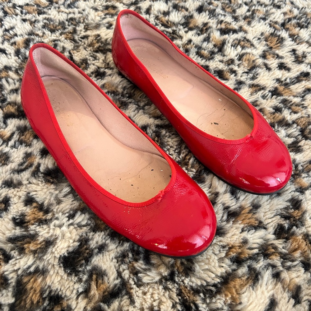 Red Women's Ballet Flats
